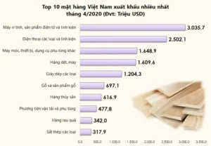 Các mặt hàng gỗ xuất khẩu của Việt Nam: Danh sách, tiêu chuẩn và tiềm năng phát triển